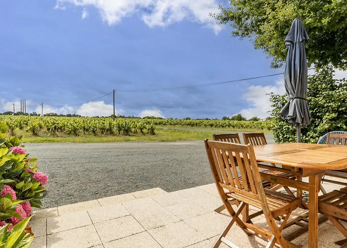 Authentique Au Coeur Des Vignes Avec Terrasse Privative Et Wifi, A 25 Km De Nantes - Fr-1-306-813 Сasa de vacaciones Le Landreau